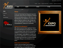 Tablet Screenshot of expo-management.nl